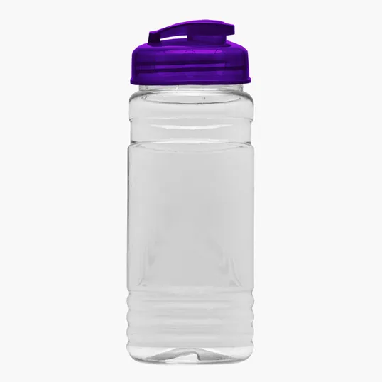 Garyline® Clear Bottle with Flip-Top Lid, 20 oz. — view 4