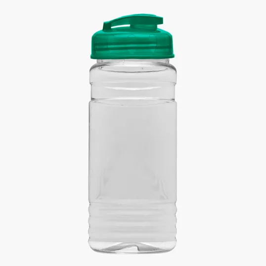 Garyline® Clear Bottle with Flip-Top Lid, 20 oz. — view 3