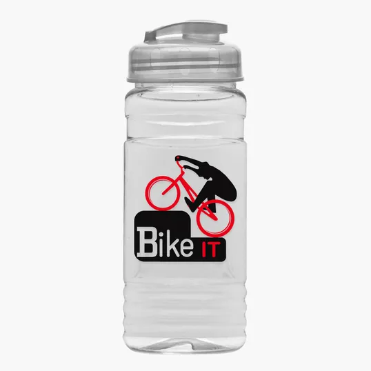Garyline® Clear Bottle with Flip-Top Lid, 20 oz. — view 9