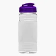Garyline® Clear Bottle with Flip-Top Lid, 20 oz. — view 4