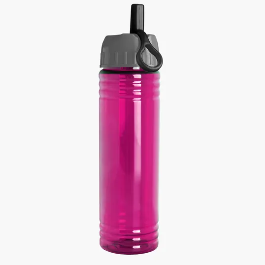 Garyline® Slim Fit Bottle with Ring-Straw Lid, 24 oz. — view 3