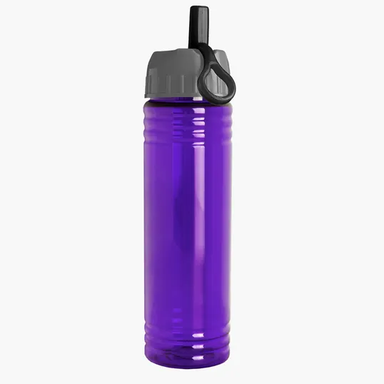 Garyline® Slim Fit Bottle with Ring-Straw Lid, 24 oz. — view 7