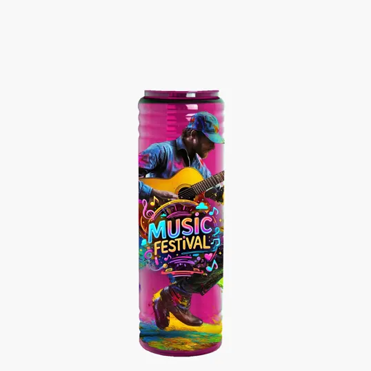 Garyline® Slim Fit Bottle with Ring-Straw Lid, 24 oz. — view 23