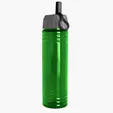 Garyline® Slim Fit Bottle with Ring-Straw Lid, 24 oz. — view 4