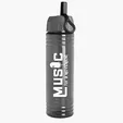 Garyline® Slim Fit Bottle with Ring-Straw Lid, 24 oz. — view 8