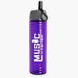 Garyline® Slim Fit Bottle with Ring-Straw Lid, 24 oz. — view 37