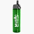 Garyline® Slim Fit Bottle with Ring-Straw Lid, 24 oz. — view 25