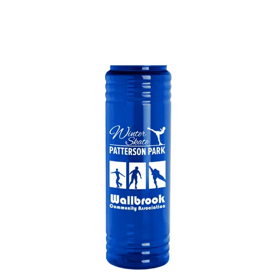 Garyline® Slim Fit Bottle with Oval Crest Lid, 24 oz. — view 145