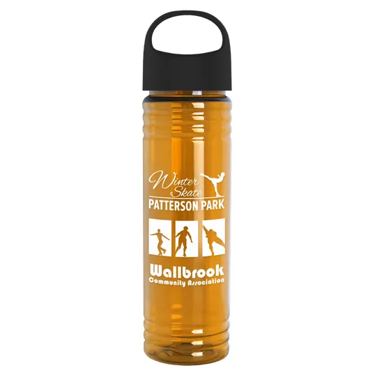 Garyline® Slim Fit Bottle with Oval Crest Lid, 24 oz. — view 154