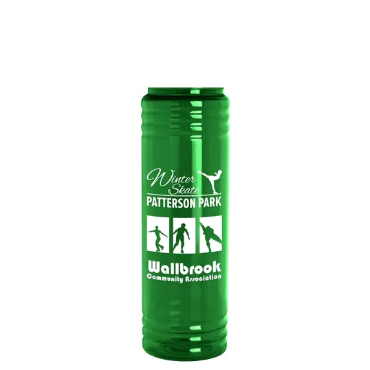 Garyline® Slim Fit Bottle with Oval Crest Lid, 24 oz. — view 152