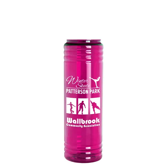 Garyline® Slim Fit Bottle with Oval Crest Lid, 24 oz. — view 148