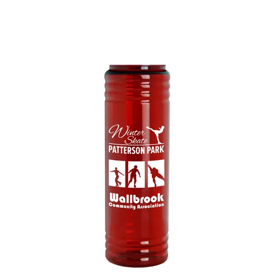 Garyline® Slim Fit Bottle with Oval Crest Lid, 24 oz. — view 161