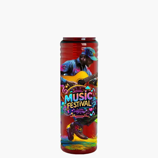 Garyline® Slim Fit Bottle with Oval Crest Lid, 24 oz. — view 162