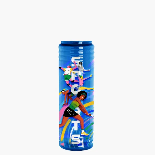 Garyline® Slim Fit Bottle with Straw Lid, 24 oz. — view 129