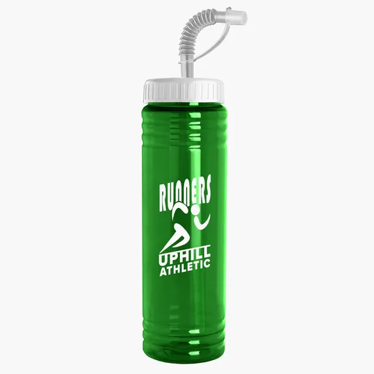 Garyline® Slim Fit Bottle with Straw Lid, 24 oz. — view 115