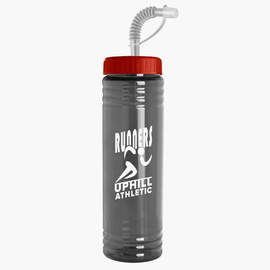Garyline® Slim Fit Bottle with Straw Lid, 24 oz. — view 62