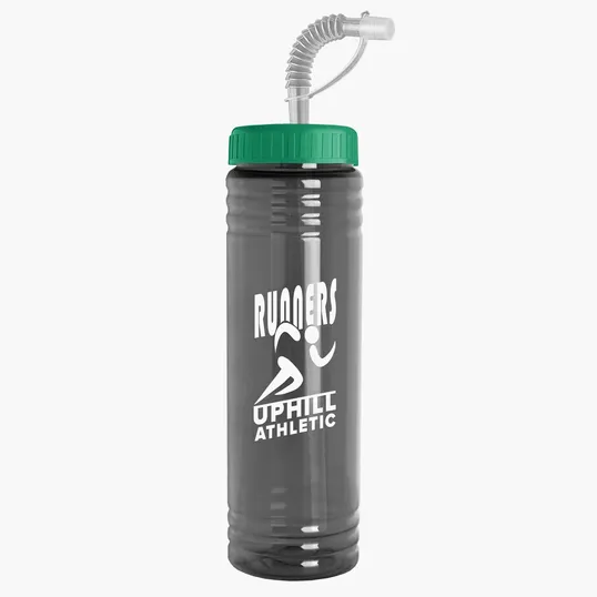 Garyline® Slim Fit Bottle with Straw Lid, 24 oz. — view 86