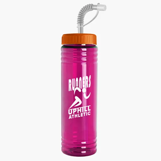 Garyline® Slim Fit Bottle with Straw Lid, 24 oz. — view 54