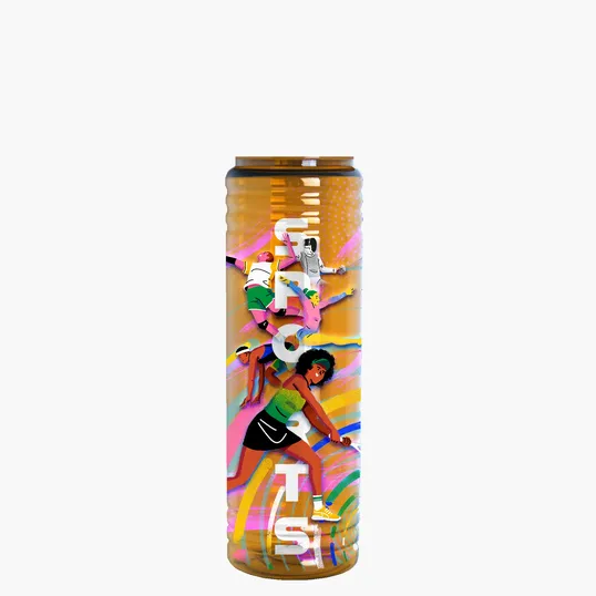 Garyline® Slim Fit Bottle with Straw Lid, 24 oz. — view 141