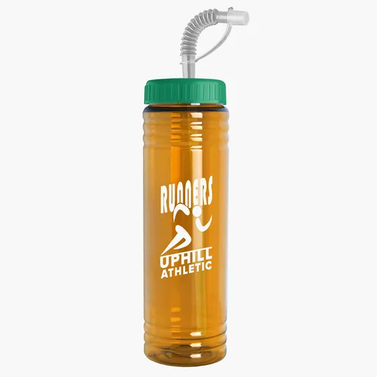 Garyline® Slim Fit Bottle with Straw Lid, 24 oz. — view 94