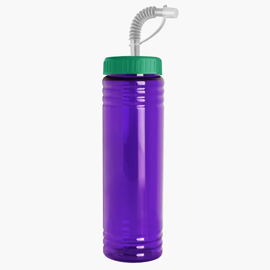 Garyline® Slim Fit Bottle with Straw Lid, 24 oz. — view 5