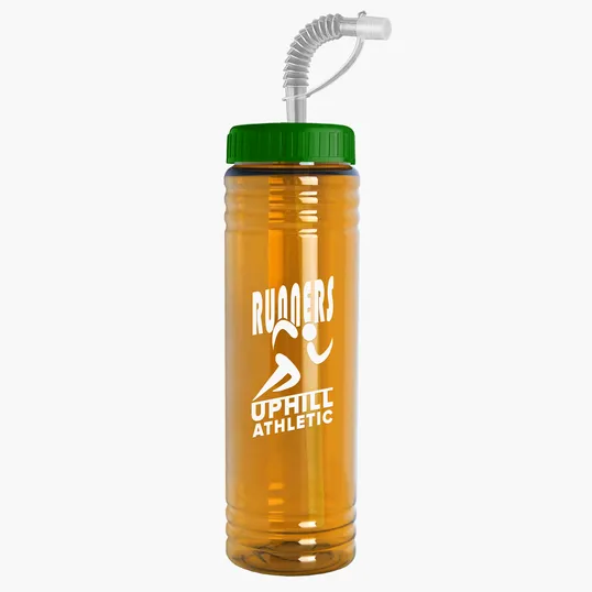 Garyline® Slim Fit Bottle with Straw Lid, 24 oz. — view 43