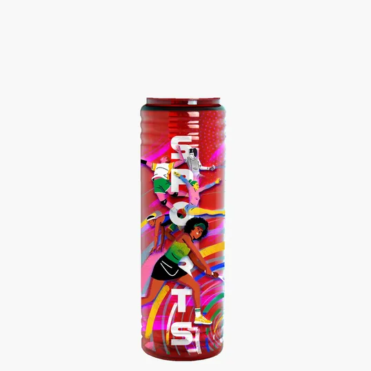 Garyline® Slim Fit Bottle with Straw Lid, 24 oz. — view 145