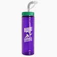 Garyline® Slim Fit Bottle with Straw Lid, 24 oz. — view 98