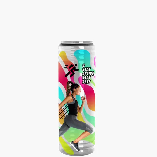 Garyline® Slim Fit Bottle with Flip-Straw, Swivel-Handle Lid, 24 oz. — view 13