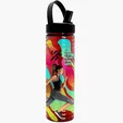 Garyline® Slim Fit Bottle with Flip-Straw, Swivel-Handle Lid, 24 oz. — view 34
