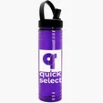 Garyline® Slim Fit Bottle with Flip-Straw, Swivel-Handle Lid, 24 oz. — view 38
