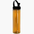Garyline® Slim Fit Bottle with Flip-Straw, Swivel-Handle Lid, 24 oz. — view 6