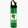 Garyline® Slim Fit Bottle with Flip-Straw, Swivel-Handle Lid, 24 oz. — view 25