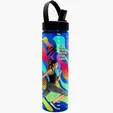 Garyline® Slim Fit Bottle with Flip-Straw, Swivel-Handle Lid, 24 oz. — view 18