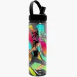 Garyline® Slim Fit Bottle with Flip-Straw, Swivel-Handle Lid, 24 oz. — view 14