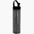 Garyline® Slim Fit Bottle with Flip-Straw, Swivel-Handle Lid, 24 oz. — view 2