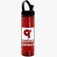 Garyline® Slim Fit Bottle with Flip-Straw, Swivel-Handle Lid, 24 oz. — view 33