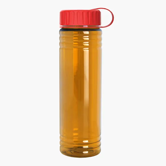 Garyline® Slim Fit Bottle with Tethered Lid, 24 oz.