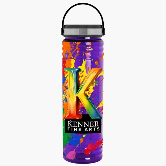Garyline® Slim Fit Bottle with Grip Lid, 24 oz. — view 36