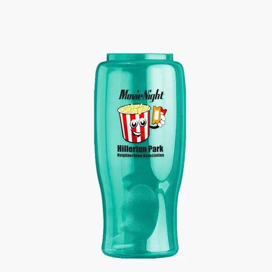 Garyline® Poly+ Bottle with Push-Pull Lid, 27 oz. — view 342
