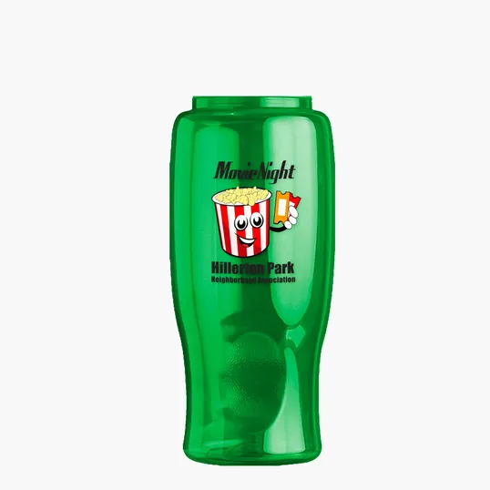 Garyline® Poly+ Bottle with Push-Pull Lid, 27 oz. — view 334
