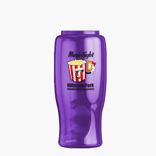 Garyline® Poly+ Bottle with Push-Pull Lid, 27 oz. — view 344