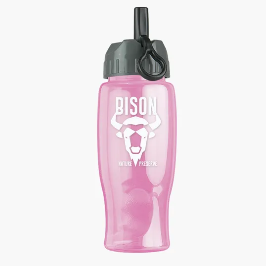 Garyline® Poly+ Bottle with Ring-Straw Lid, 27 oz. — view 42