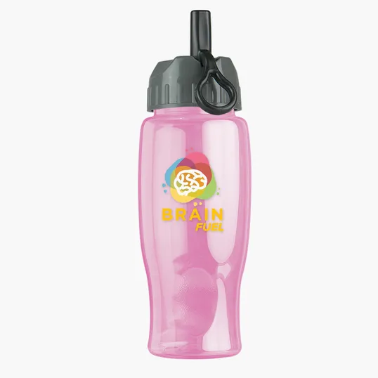 Garyline® Poly+ Bottle with Ring-Straw Lid, 27 oz. — view 41