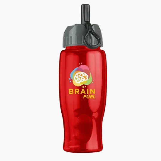 Garyline® Poly+ Bottle with Ring-Straw Lid, 27 oz. — view 46