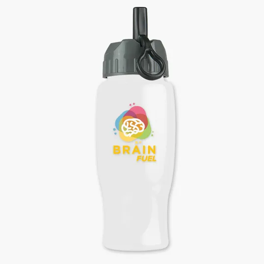 Garyline® Poly+ Bottle with Ring-Straw Lid, 27 oz. — view 22