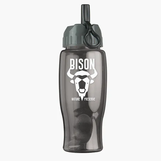 Garyline® Poly+ Bottle with Ring-Straw Lid, 27 oz. — view 26