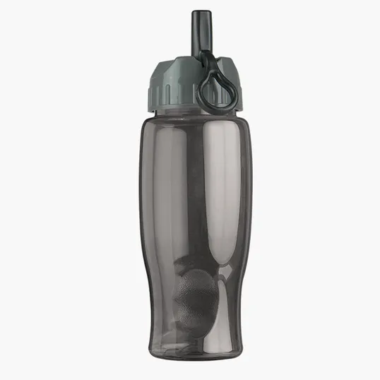 Garyline® Poly+ Bottle with Ring-Straw Lid, 27 oz. — view 4