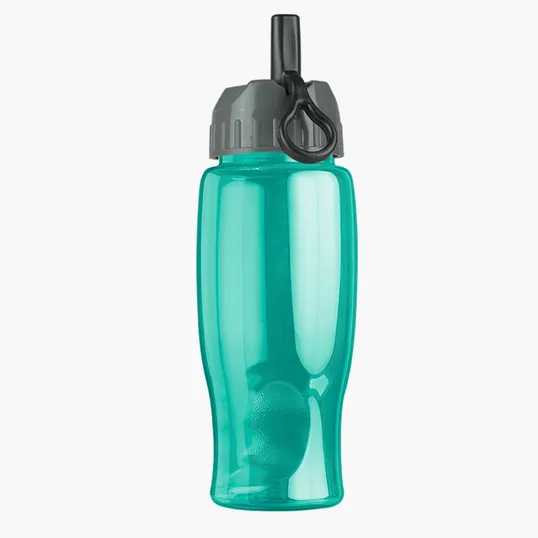 Garyline® Poly+ Bottle with Ring-Straw Lid, 27 oz. — view 10