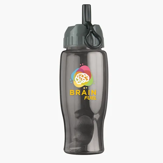 Garyline® Poly+ Bottle with Ring-Straw Lid, 27 oz. — view 25